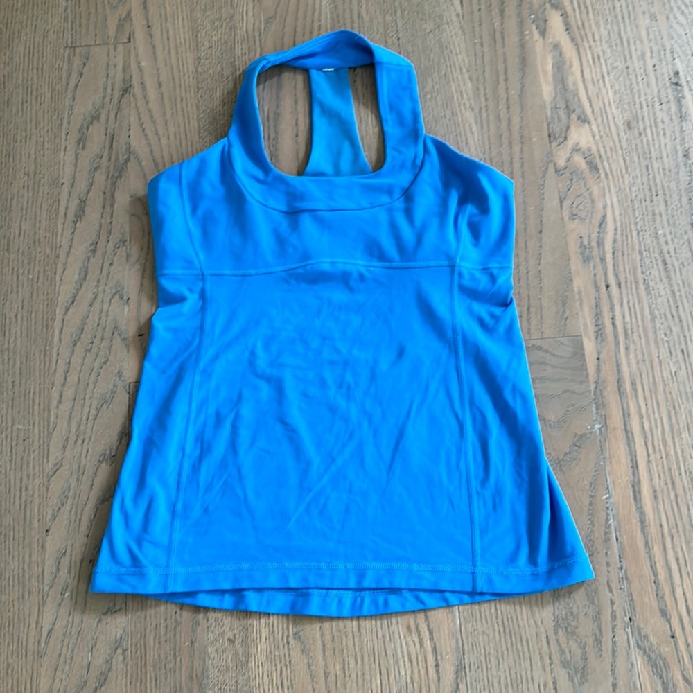 lululemon athletica Blue Tank Top